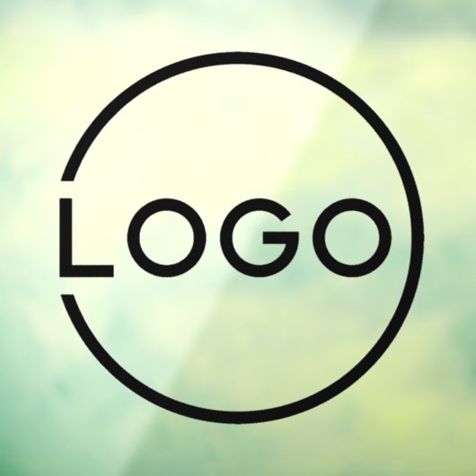 Custom Business Logo Window Cling ウィンドウサイン (シート3)