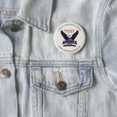 Custom Business Promo Button USA 250 Name 缶バッジ (インサイチュ)