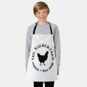 Custom Business Promotional Logo  エプロン (着用した状態)