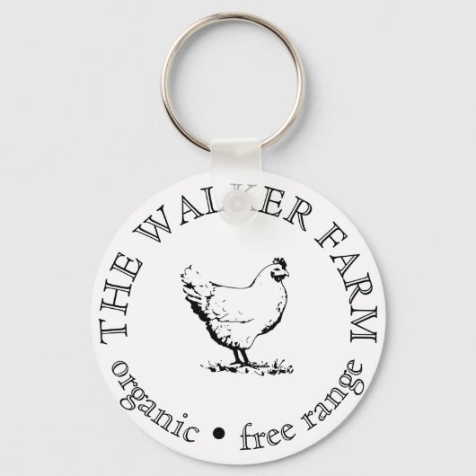 Custom Business Promotional Logo  キーホルダー (正面)