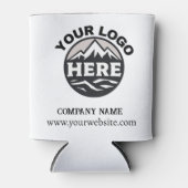 Custom Business  Promotional Logo 缶クーラー (正面)