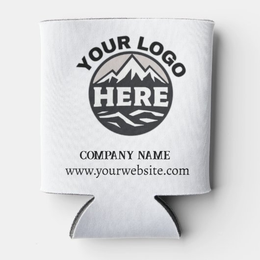 Custom Business  Promotional Logo 缶クーラー (正面)