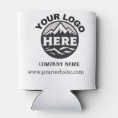 Custom Business  Promotional Logo 缶クーラー (裏面)