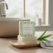 Custom Business Sticker for Pandan Handmade Soap スクエアシール