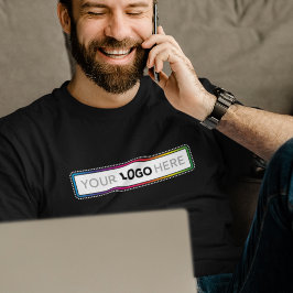 Custom Business T-Shirt - For Wide Logo Styles Tシャツ