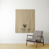 Custom Business Table Runner Banner Modern Kraft タペストリー (インサイチュ)