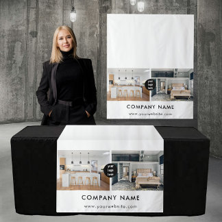 Custom Business Table Runner Banner Real Estate タペストリー