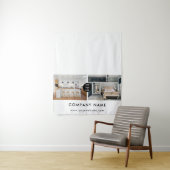 Custom Business Table Runner Banner Real Estate タペストリー (インサイチュ)