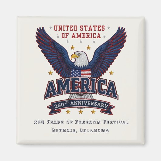 Custom Business US 250th magnet マグネット (正面)