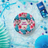 Custom butterfly birthday party matching set ペーパーボウル (パーティー)