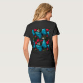 Custom butterfly birthday party matching set tシャツ (裏面フル)