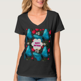 Custom butterfly birthday party matching set tシャツ