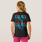 Custom butterfly birthday party matching set tシャツ (裏面フル)