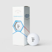 Custom Callaway golf balls with moka pot logo ゴルフボール (パッケージング)