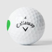 Custom Callaway Soft Golf Balls - I Love Golf ゴルフボール (ロゴ)