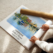 Custom Cambridge Wall Art, Massachusetts Poster ポスター