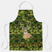Custom camo Apron, Medium エプロン (正面)