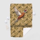 Custom camo golf ball towel ゴルフタオル (インサイチュ)