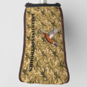 custom camo putter cover. ゴルフヘッドカバー (回転90)