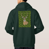Custom camo whitetail hoodie パーカ (裏面)