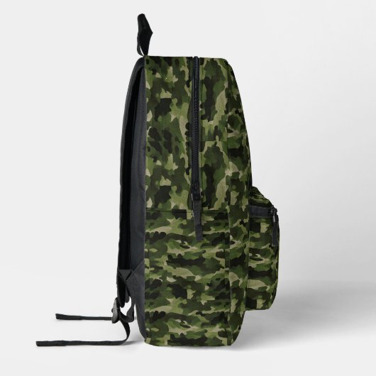 Custom Camouflage Backpack for Adventurers プリントバックパック (左)