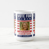 Custom Campaign Election コーヒーマグカップ (中央)