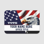 Custom Campaign Name Template 名札 (正面)