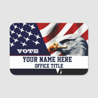 Custom Campaign Name Template 名札