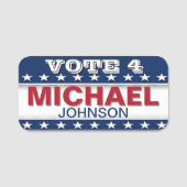 Custom Campaign Personalized Name 名札 (正面)