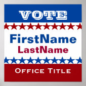 Custom Campaign Template ポスター (正面)