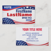 Custom Campaign Template Business Card 名刺 (正面/裏面)