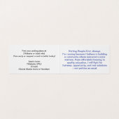 Custom Campaign Template Business Card 名刺 (内部フラット)