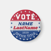 Custom Campaign Template for Elections マグネット (正面)