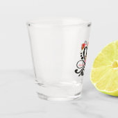 Custom Can Cooler, Wedding Favor, Anniversary Gift ショットグラス (左)