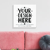 Custom Canvas Print from Your Photo キャンバスプリント (インサイチュ (リビング))