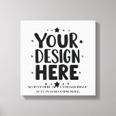 Custom Canvas Print from Your Photo キャンバスプリント (正面)