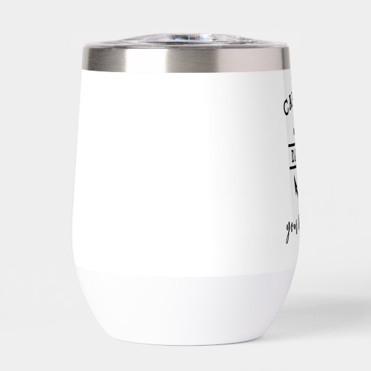 Custom Captain Boat Name Nautical Anchor (正面)