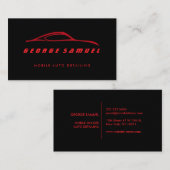 Custom Car Repair & Modern Auto Detailing  名刺 (正面/裏面)