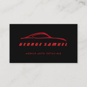 Custom Car Repair & Modern Auto Detailing  名刺 (正面)