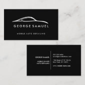 Custom Car Repair & Modern Auto Detailing  名刺 (正面/裏面)