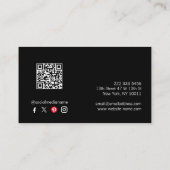 Custom Car Repair & Modern Auto Detailing  名刺 (裏面)