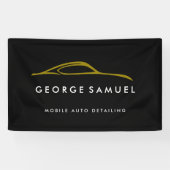 Custom Car Repair & Modern Auto Detailing  横断幕 (横)