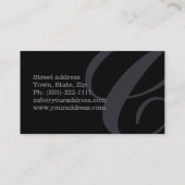 Custom car wrap business card 名刺 (裏面)