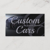 Custom car wrap business card 名刺 (正面)