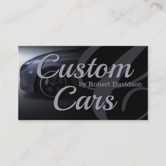 Custom car wrap business card 名刺