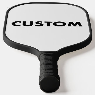 Custom Carbon Fiber Pickleball Paddle BLACK Handle ピックルボールラケット