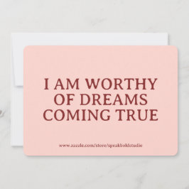Custom Card for Women – Encouraging Self-Love Gift シーズンカード