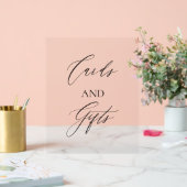 Custom Cards & Gifts Sign | Welcome sign for gift  アクリルサイン (ウェディング)