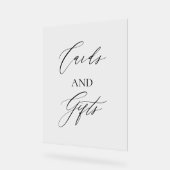 Custom Cards & Gifts Sign | Welcome sign for gift  アクリルサイン (傾斜)