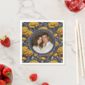 Custom Carnation Inspired Countryside Wedding スタンダードカクテルナプキン (インサイチュ)